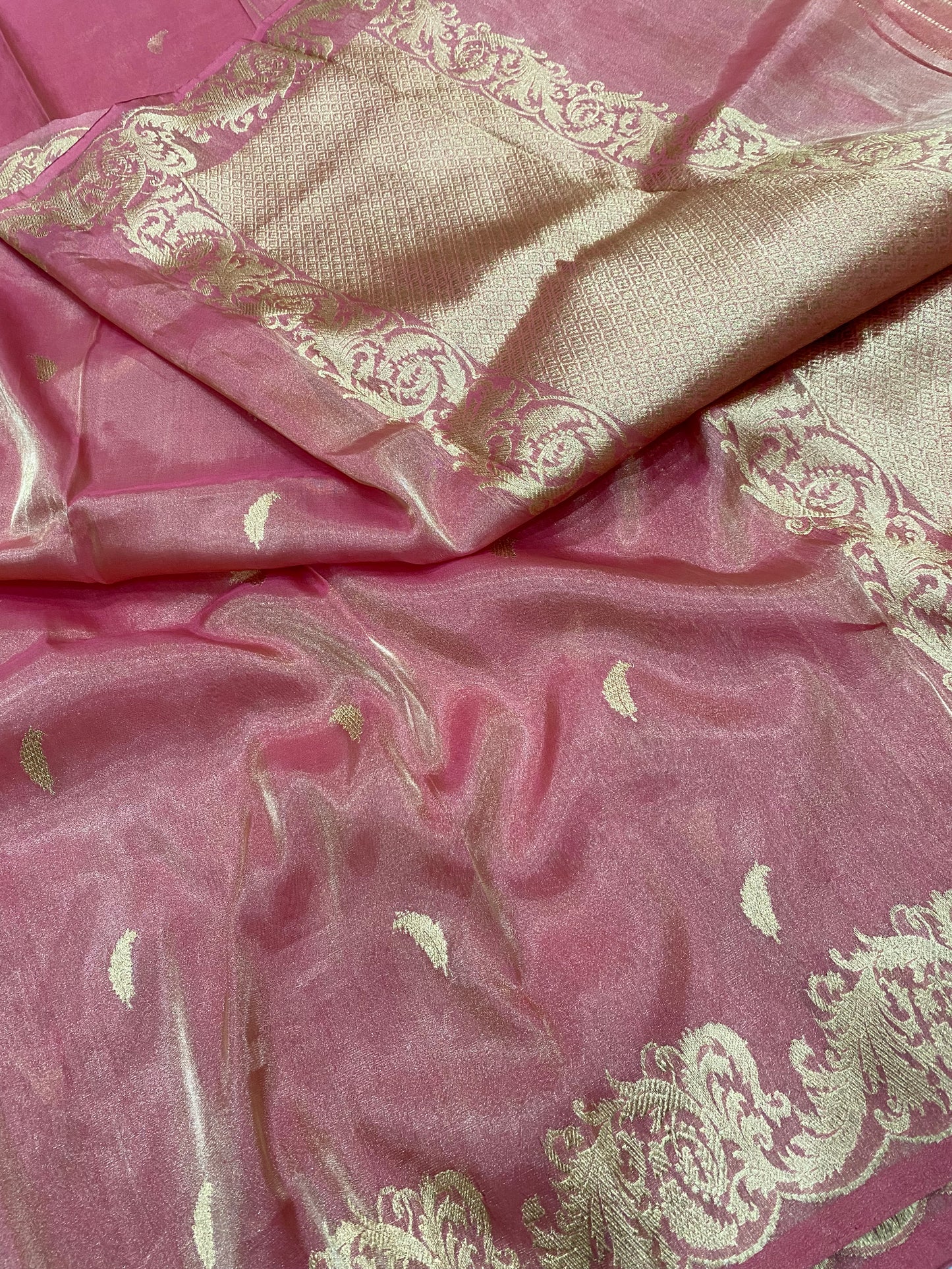 Pure Banarasi Tissue Saree