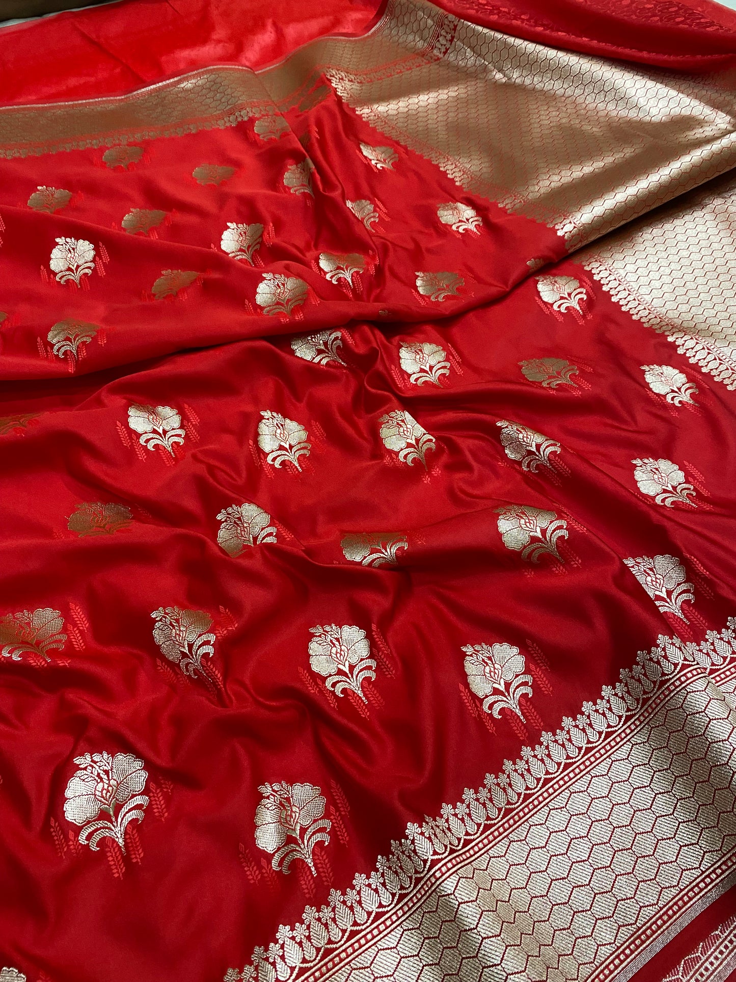 Banarasi Mashru Saree