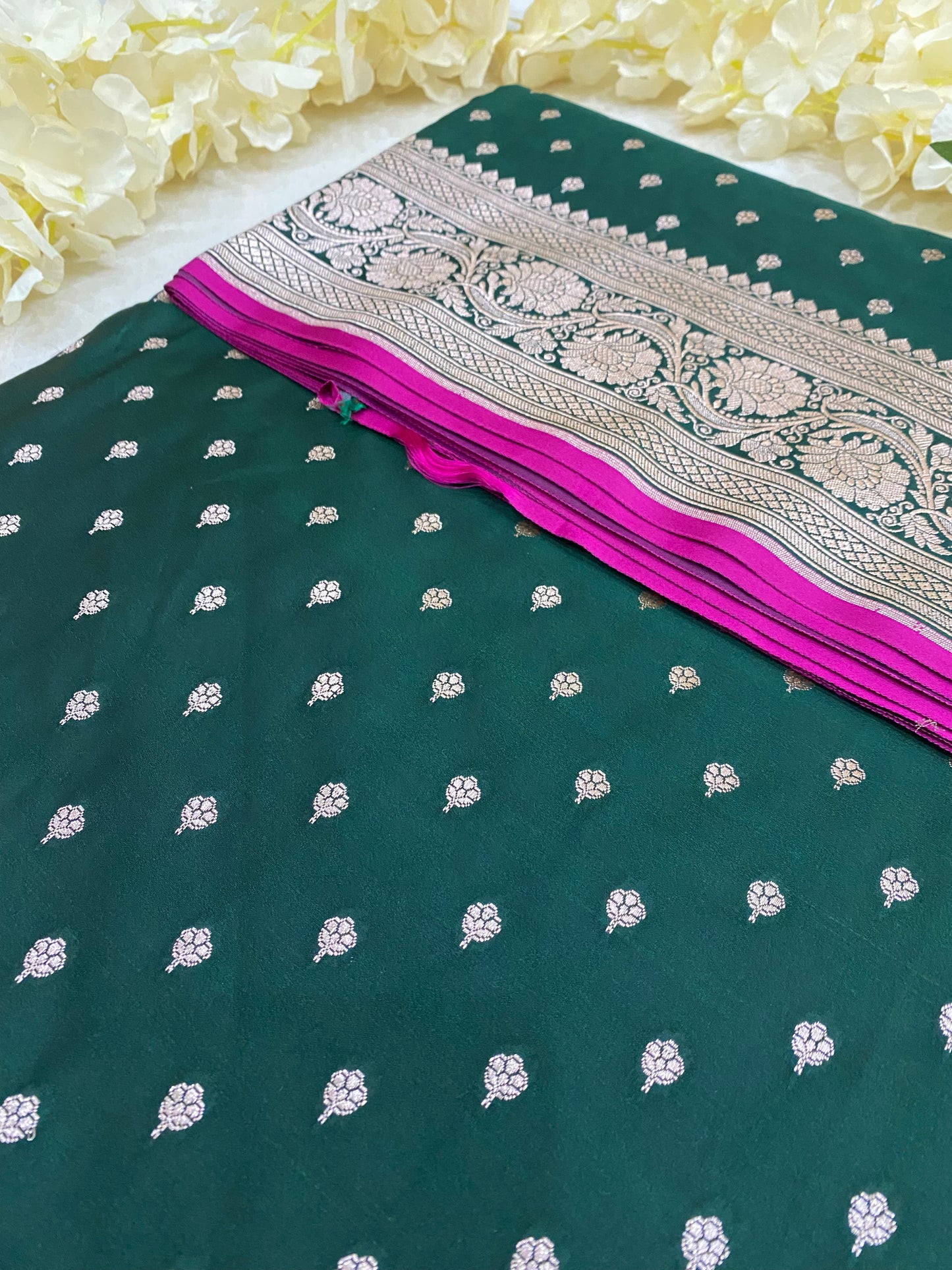Banarasi Mashru Saree