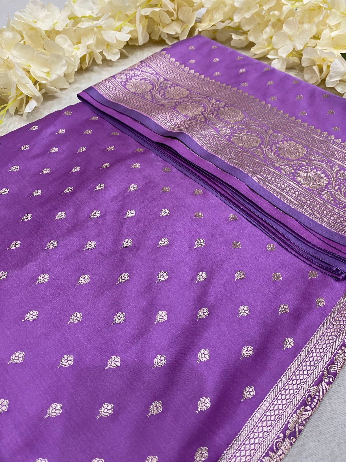 Banarasi Mashru Saree