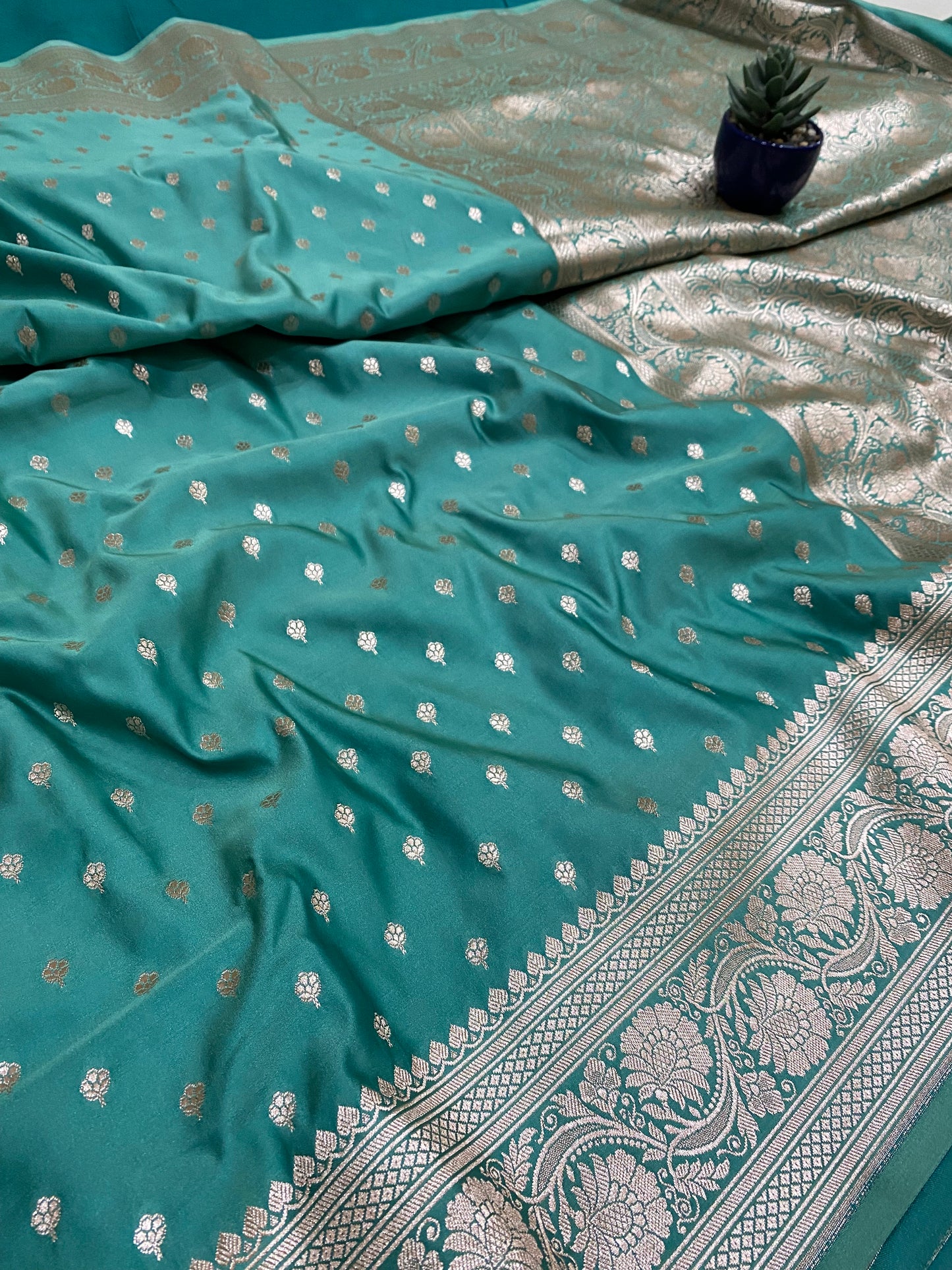 Banarasi Mashru Saree