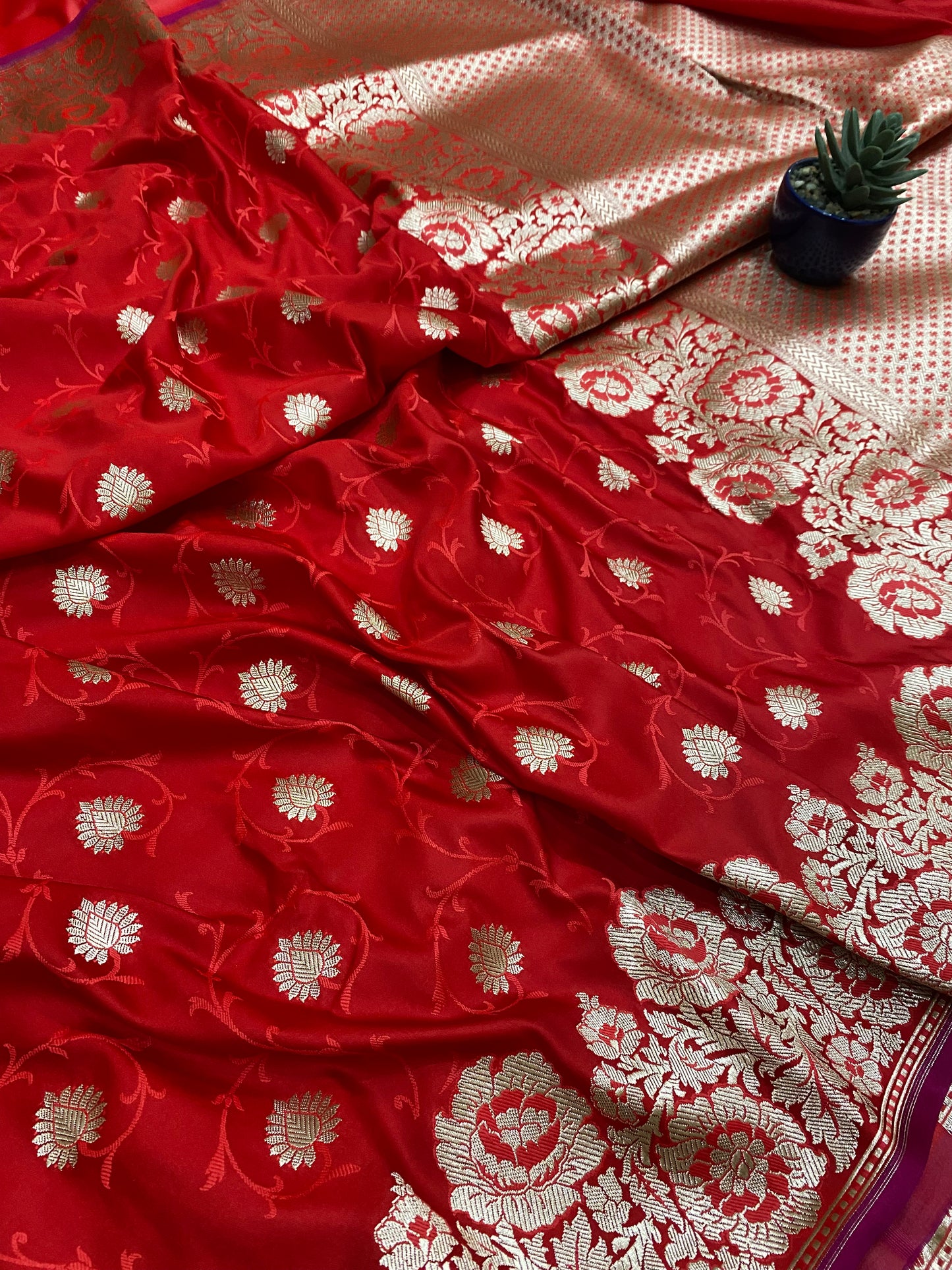 Banarasi Mashru Saree