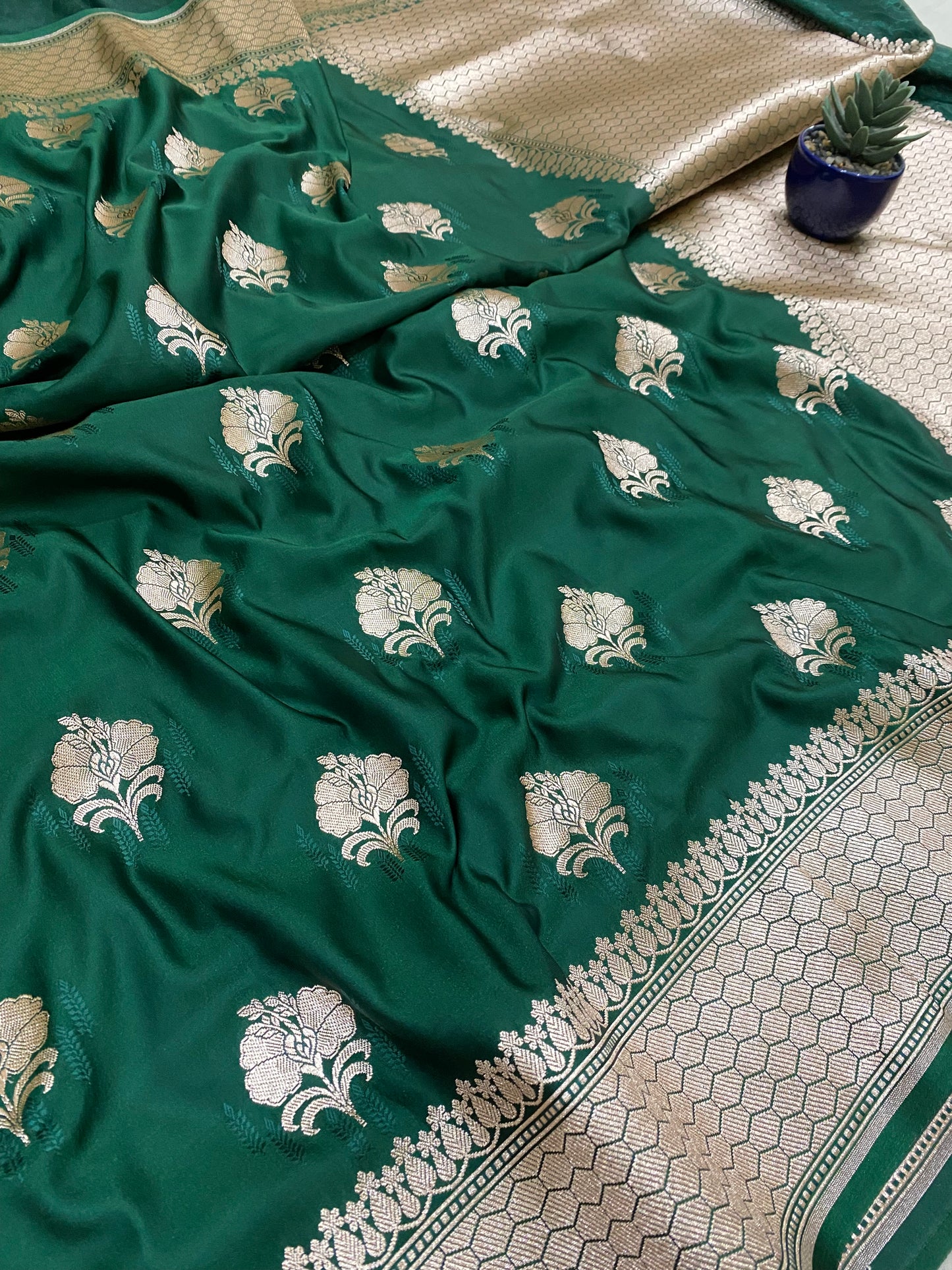 Banarasi Mashru Saree