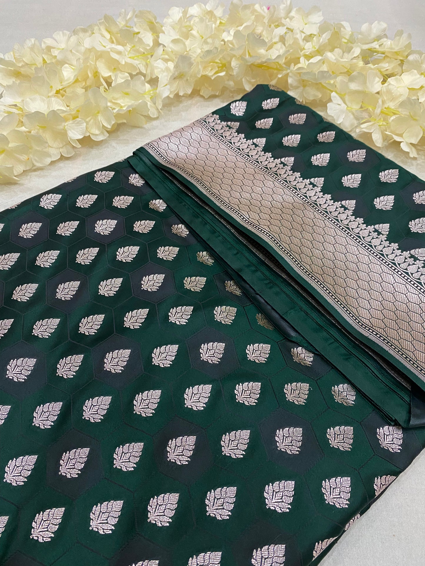 Banarasi Mashru Rangkaat Saree