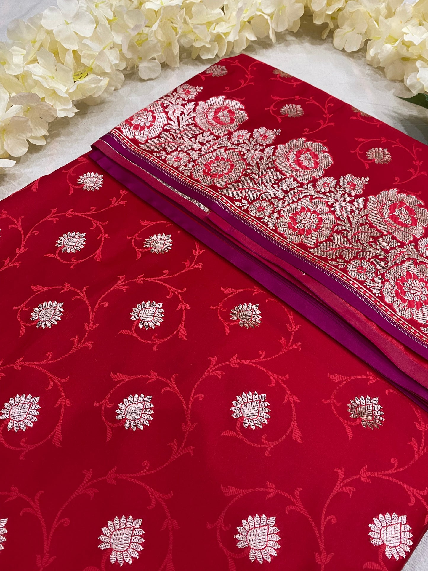 Banarasi Mashru Saree