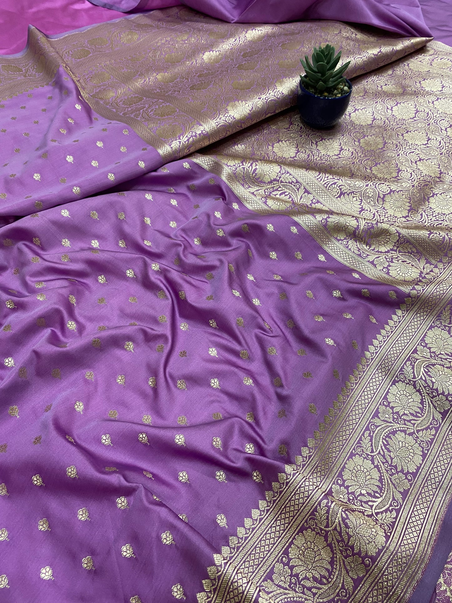 Banarasi Mashru Saree