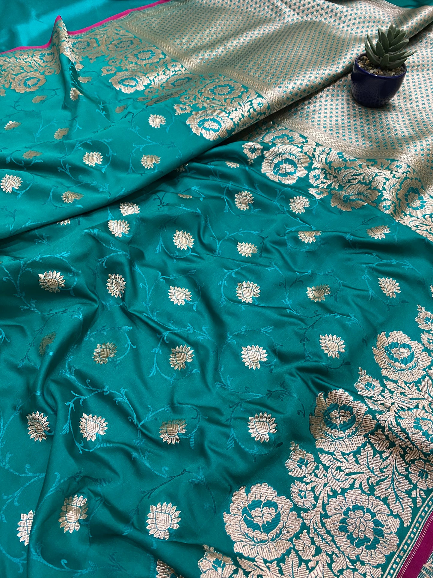 Banarasi Mashru Saree