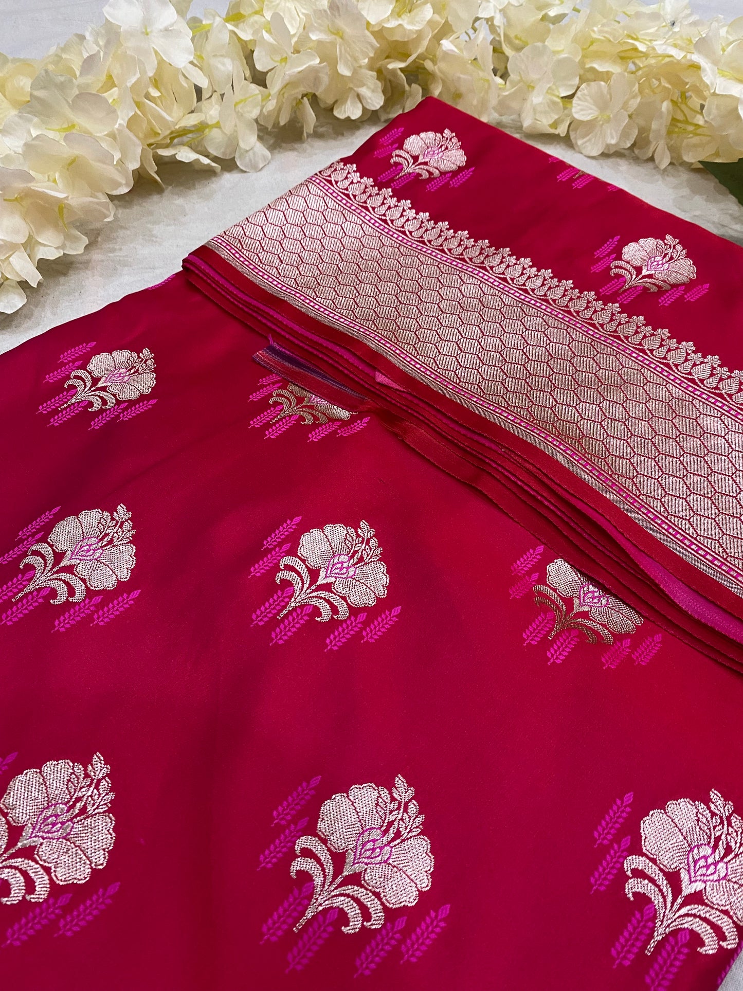 Banarasi Mashru Saree