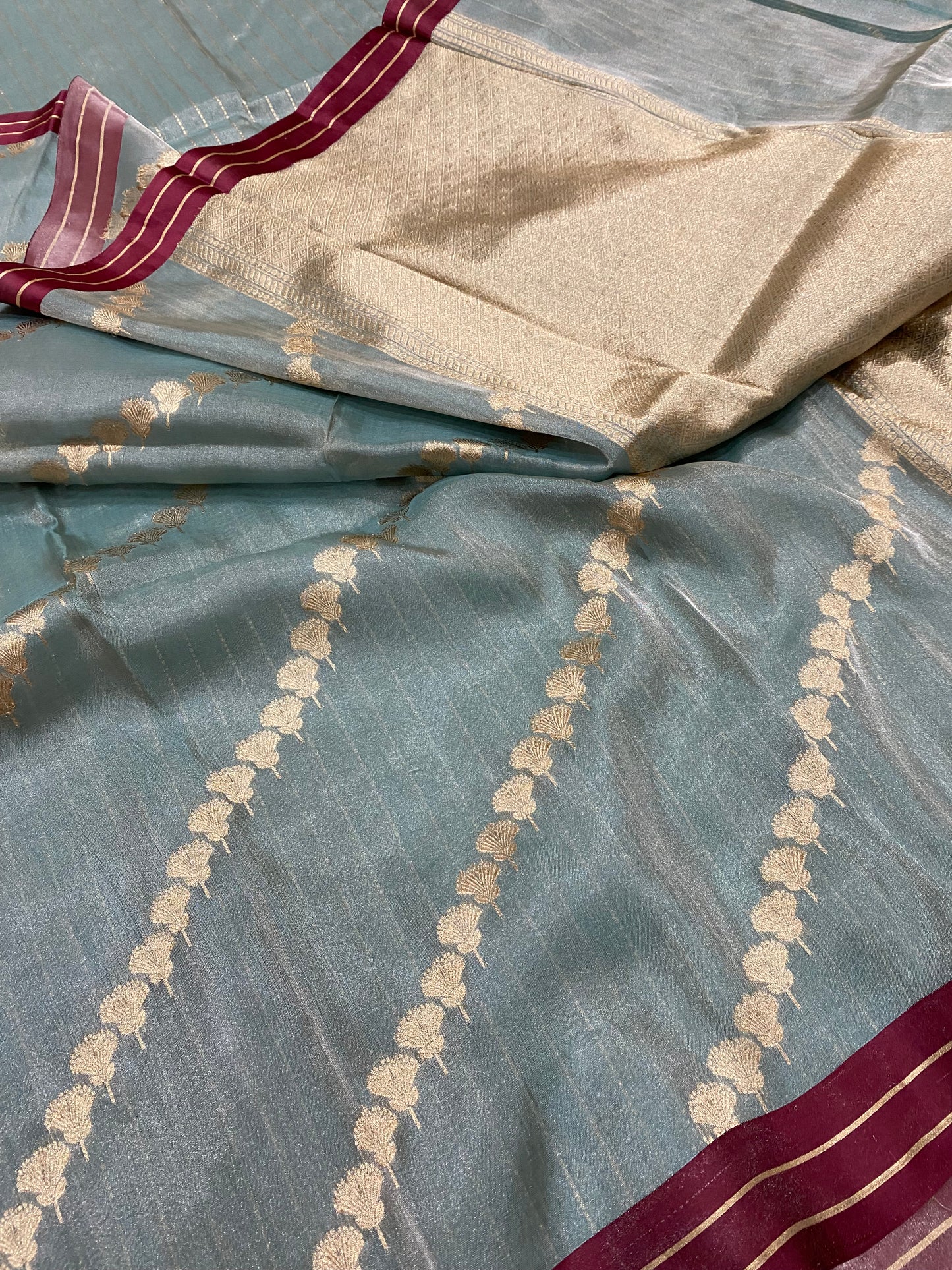 Pure Banarasi Tissue Saree