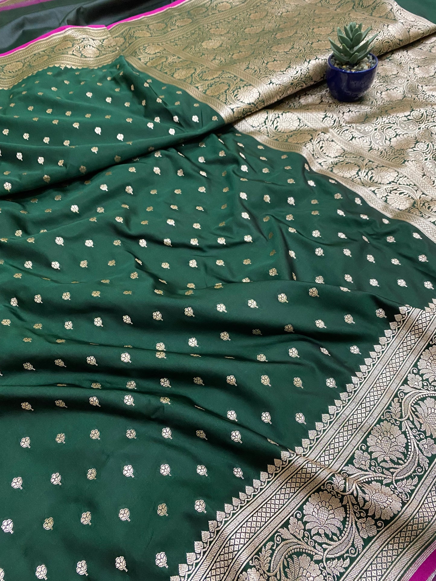 Banarasi Mashru Saree