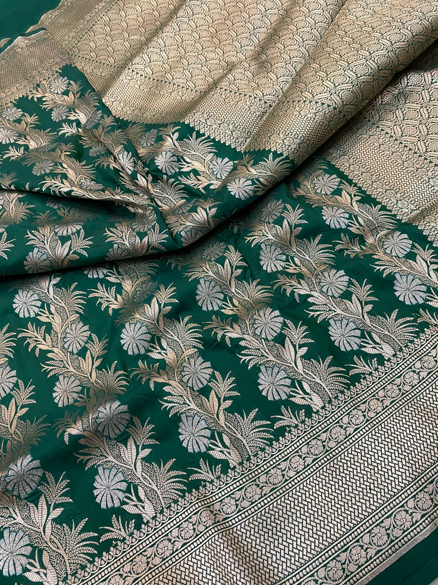 Pure Silk Stripe Sona Rupa Saree
