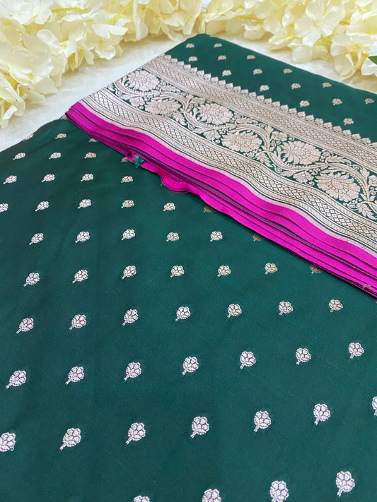Banarasi Mashru Saree