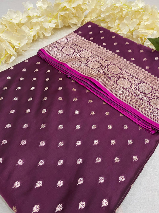 Banarasi Mashru Saree