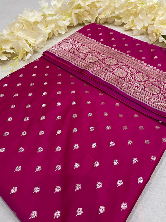 Banarasi Mashru Saree