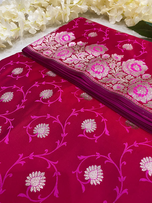 Banarasi Mashru Saree
