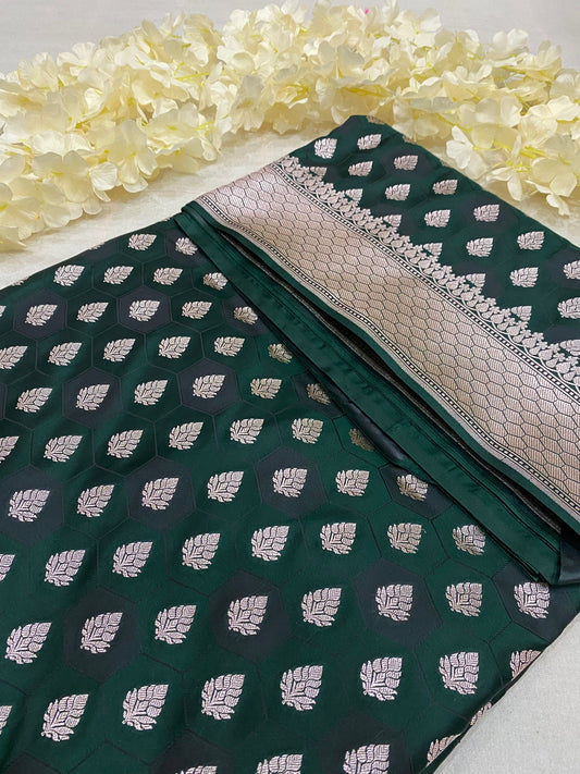 Banarasi Mashru Rangkaat Saree