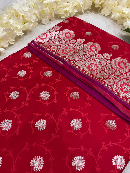 Banarasi Mashru Saree