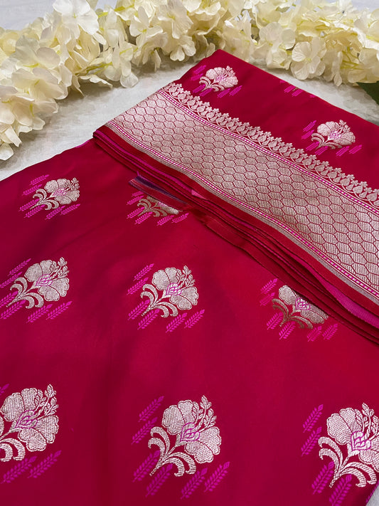 Banarasi Mashru Saree