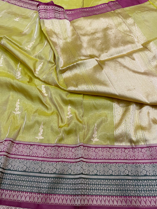 Pure Banarasi Tissue Saree