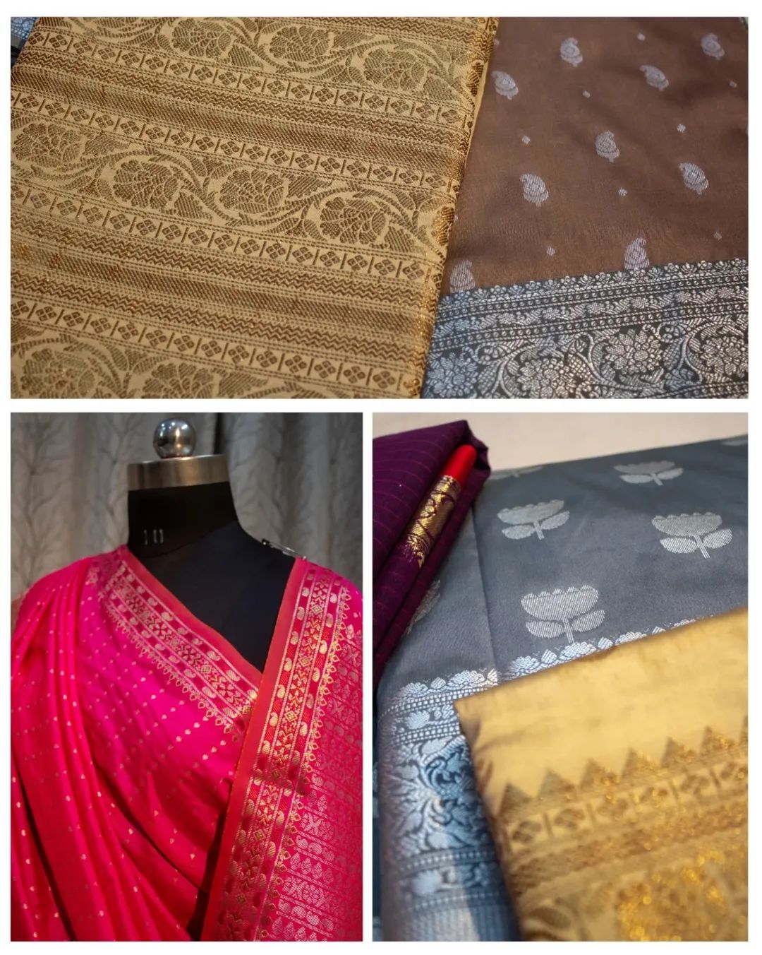 Satin Saree Combo Offers